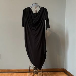 St. John Dress w/Asymmetrical hemline